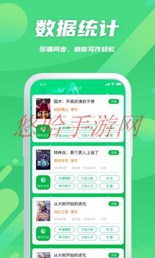 飞卢作家助手怎么看数据_飞卢作家助手app