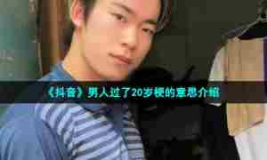 《抖音》男人过了20岁梗的意思介绍