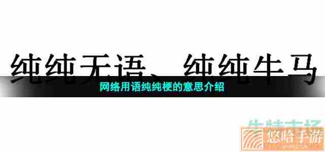 网络用语纯纯梗的意思介绍