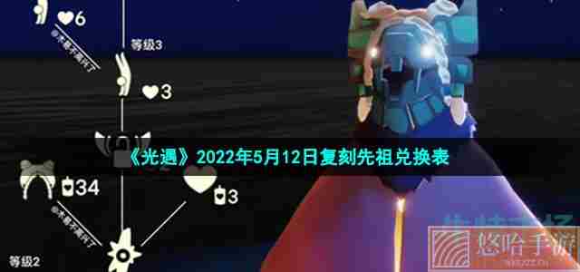 《光遇》2022年5月12日复刻先祖兑换表