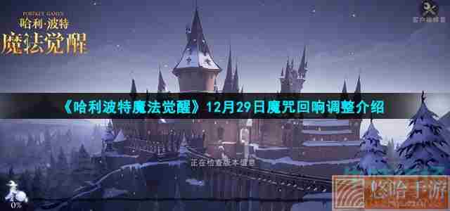 《哈利波特魔法觉醒》12月29日魔咒回响调整介绍