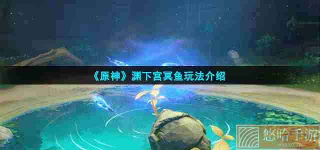 《<a href=https://www.wxsxzz.cn/game/627.html target=_blank class=infotextkey>原神</a>》渊下宫冥鱼玩法介绍