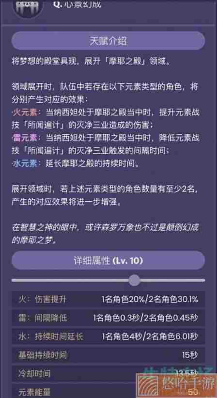 《<a href=https://www.wxsxzz.cn/game/627.html target=_blank class=infotextkey>原神</a>》草神纳西妲角色技能介绍