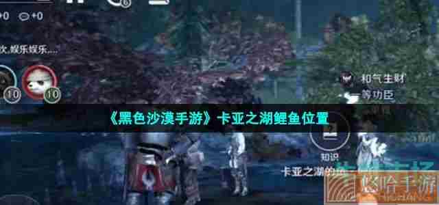 《<a href=https://www.wxsxzz.cn/game/2578.html target=_blank class=infotextkey>黑色沙漠</a>手游》卡亚之湖鲤鱼位置