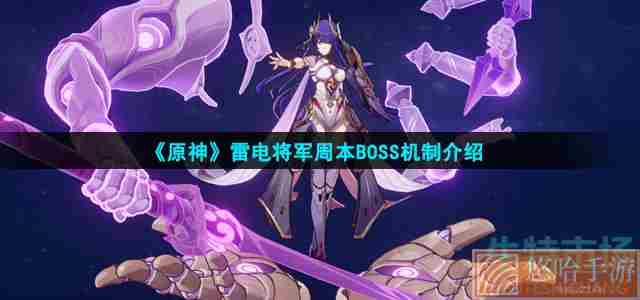 《<a href=https://www.wxsxzz.cn/game/627.html target=_blank class=infotextkey>原神</a>》雷电将军周本BOSS机制介绍