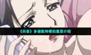 《抖音》多谢款待梗的意思介绍