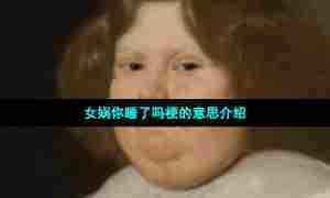 女娲你睡了吗梗的意思介绍