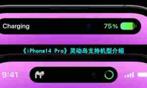 《iPhone14 Pro》灵动岛支持机型介绍