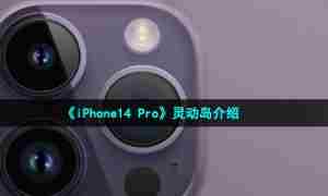 《iPhone14 Pro》灵动岛介绍