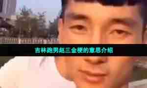 吉林跑男赵三金梗的意思介绍