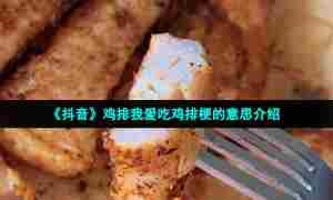《抖音》鸡排我爱吃鸡排梗的意思介绍