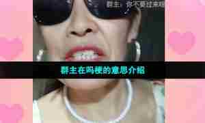 群主在吗梗的意思介绍