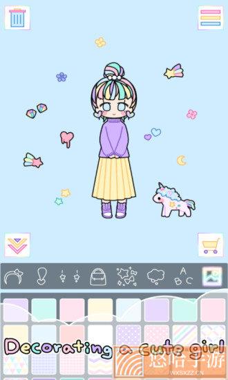 粉彩女孩汉化版全服装解锁