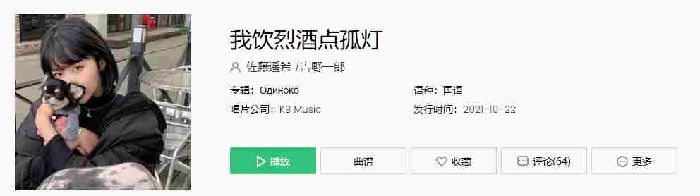 《抖音》我饮烈酒点孤灯歌曲介绍