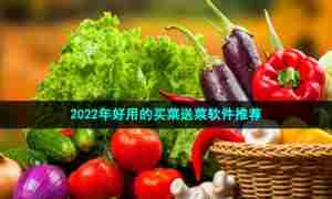 2022年好用的买菜送菜软件推荐